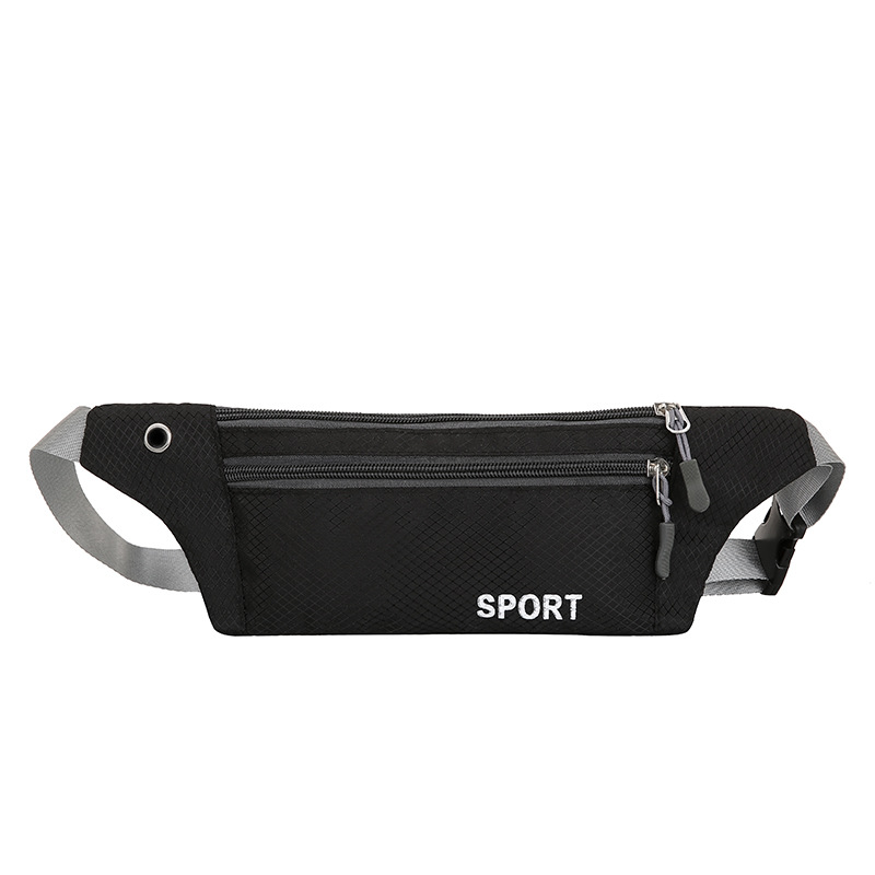 Running Gear Kit - 다기능 남성용 허리 가방, 나일론 가슴