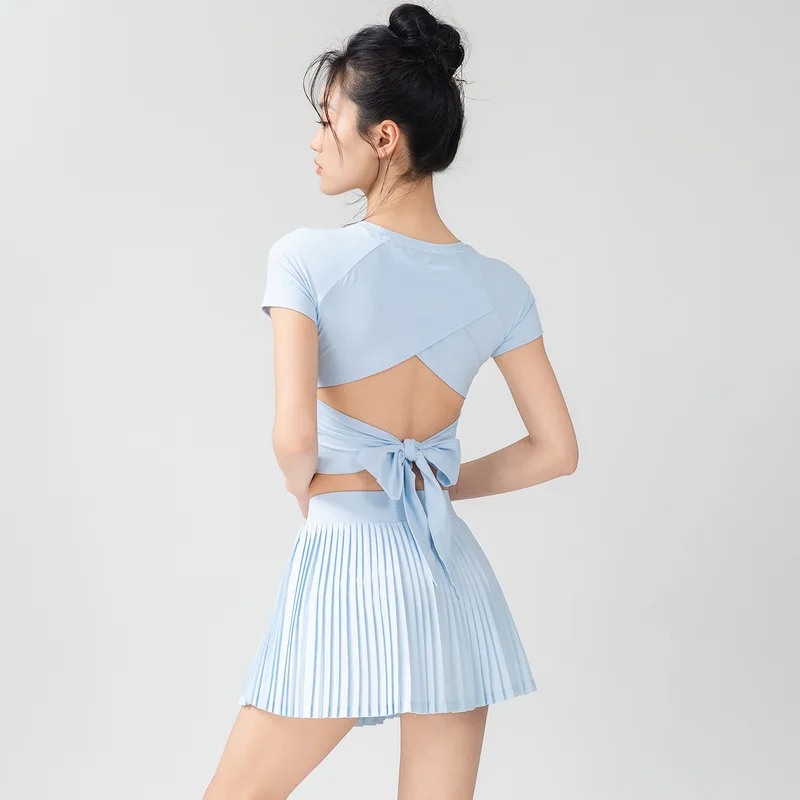 Running Gear Junior - 퀵 드라이 스포츠 반팔 여성 티셔츠
