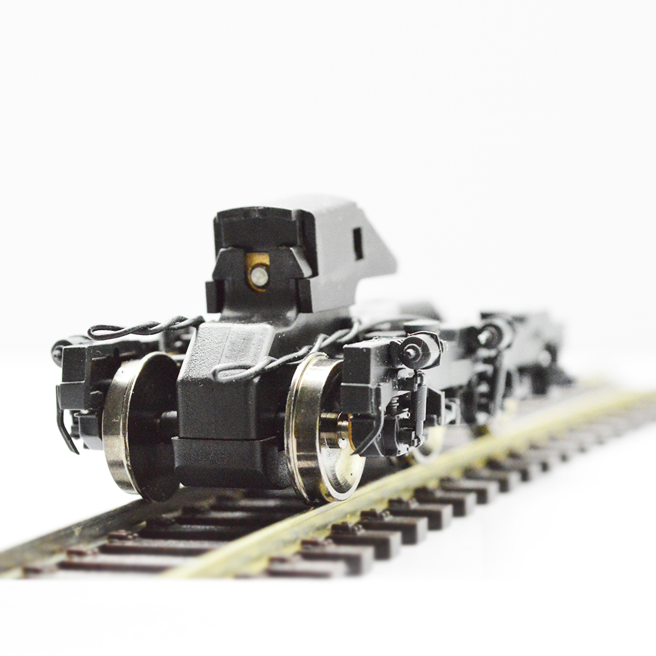 Running Gear Vehicle - Ho 스케일 1:87 섀시 대차 모델,