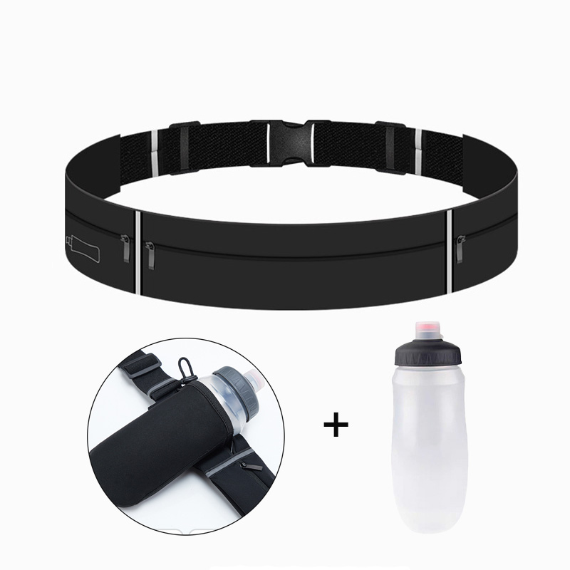 Running Gear Kit - 러닝 벨트 허리 가방 물병 550ml