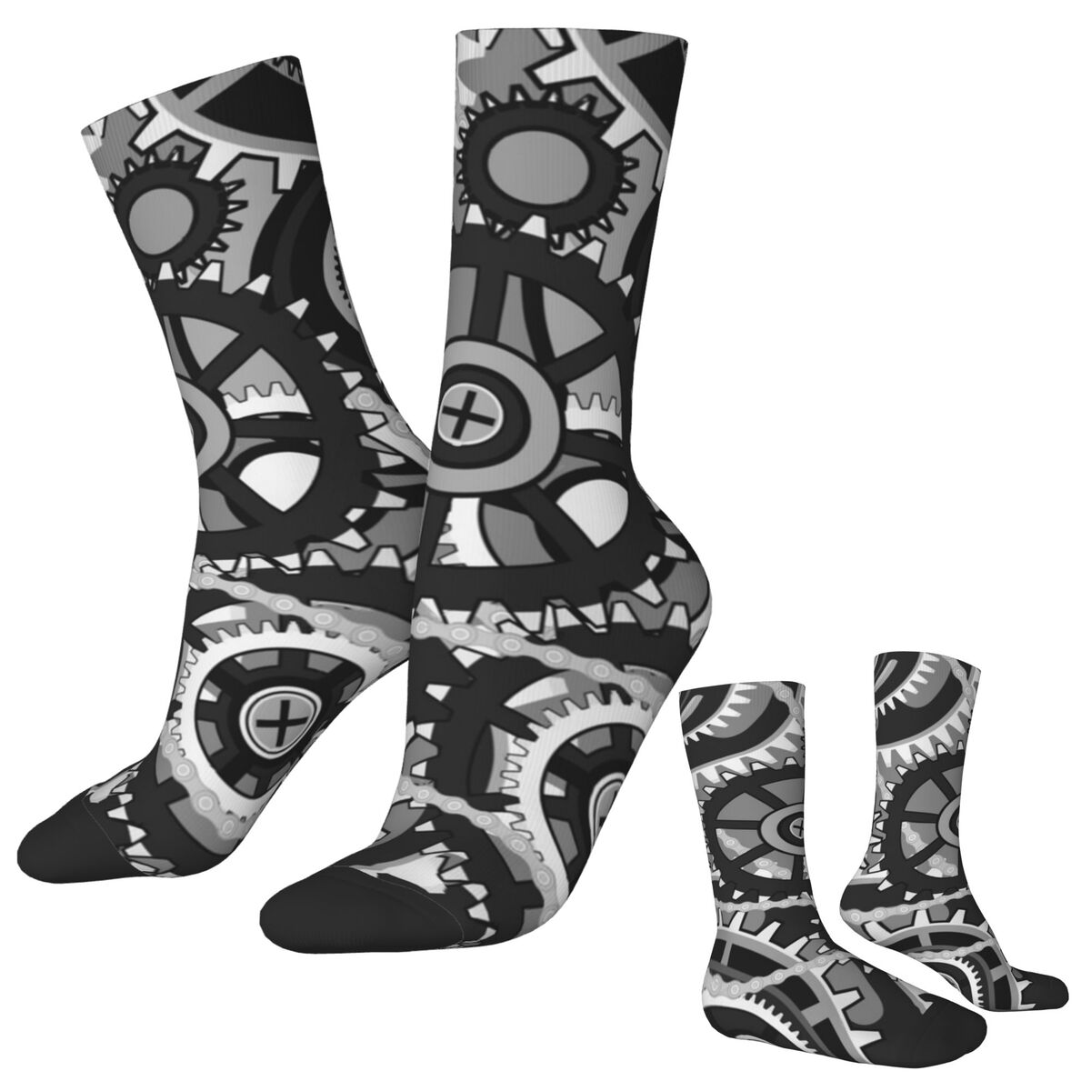 Running Gear Gifts For Women - 기어 빈티지 휠 스타킹 남성 프린트