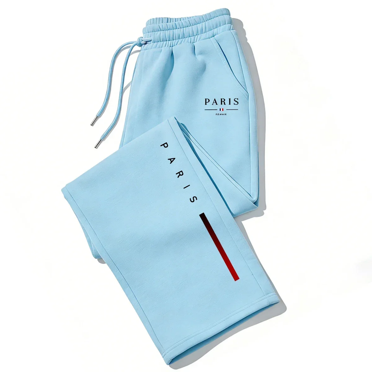 2026 핫 세일 파리 프린트 와이드 레그 팬츠 남성  - Running Gear Winter 리뷰 및 가격