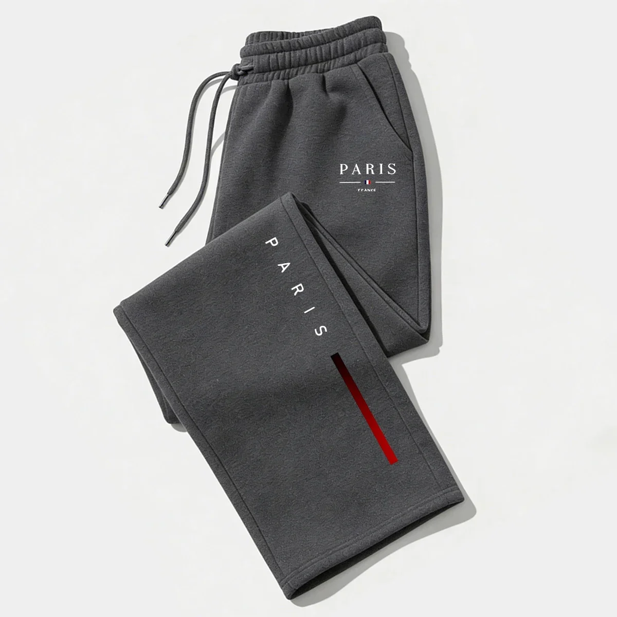 2026 핫 세일 파리 프린트 와이드 레그 팬츠 남성  - Running Gear Winter 리뷰 및 가격