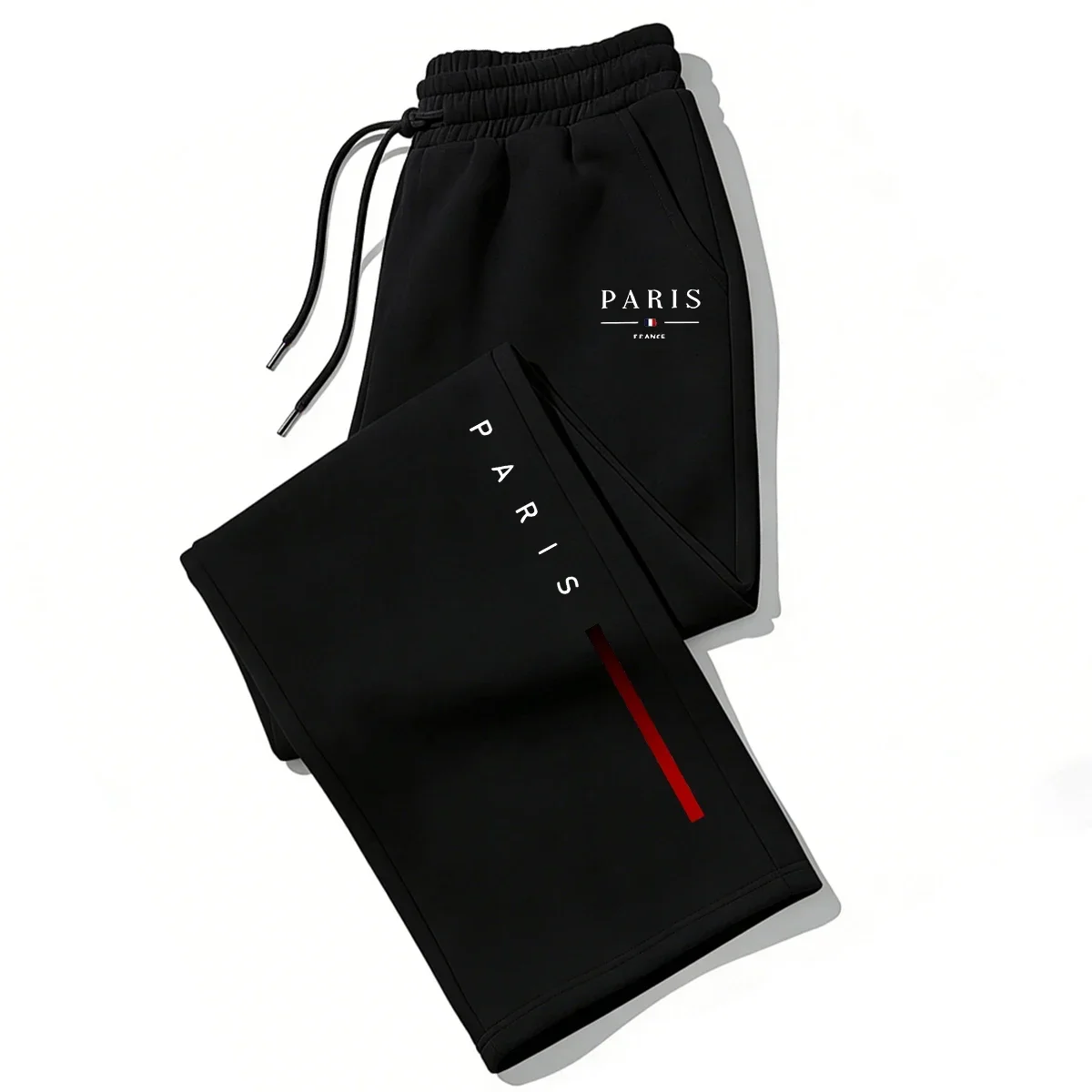 2026 핫 세일 파리 프린트 와이드 레그 팬츠 남성  - Running Gear Winter 리뷰 및 가격