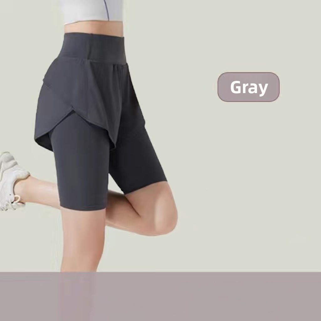 여성용 2 in 1 러닝 반바지 속건성 루즈핏 요가 짐 - Running Gear Woman 리뷰 및 가격