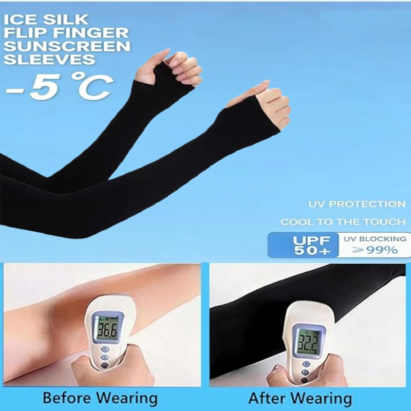 사이클링 UV 차단 팔토시 손가락 없는 핸드 워머 러닝 - Running Gear On 리뷰 및 가격