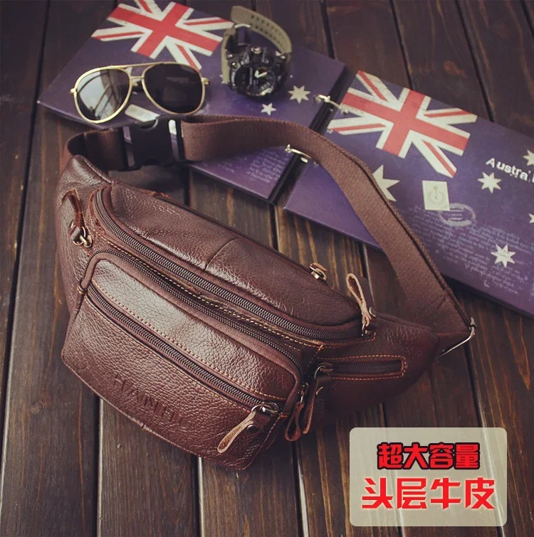 정품 쇠가죽 채찍으로 치다 가죽 허리 가방 남자 재미  - Running Gear Kit 리뷰 및 가격