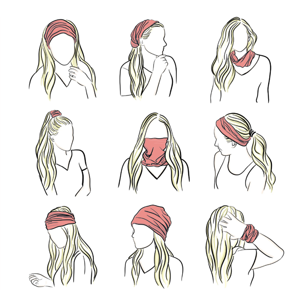 보라색 Balaclava 여성 러닝 캠핑 헤드 밴드 B - Running Gear Headband 리뷰 및 가격