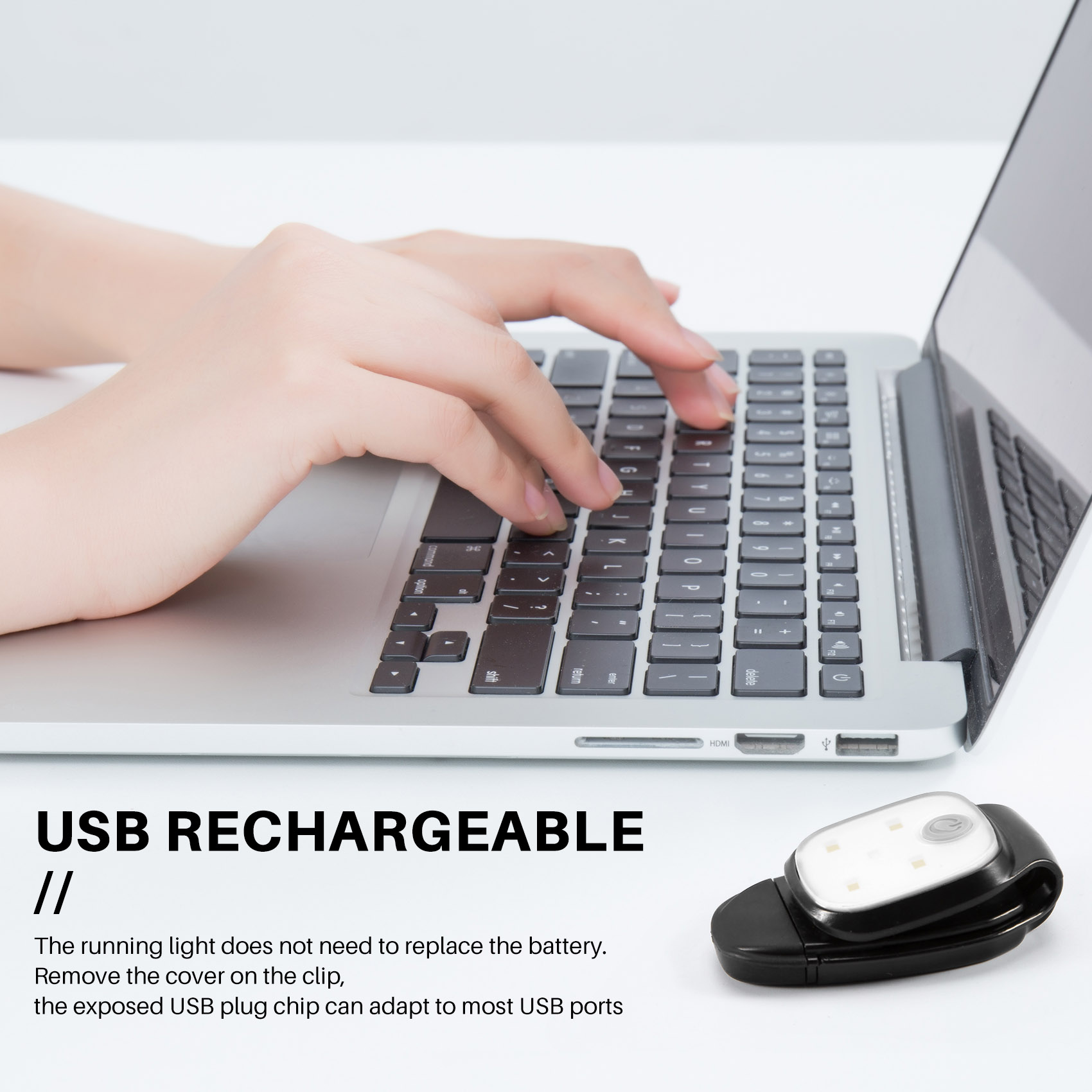 XSXS-야외 야간 클립 온 러닝 라이트 반사형 USB - Running Gear On 리뷰 및 가격