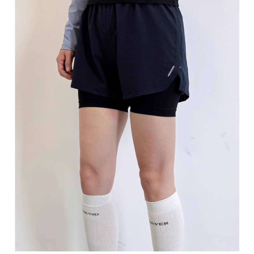 여성용 운동용 반바지 이중 레이어 스포츠웨어 빠른 건조 - Running Gear Junior 리뷰 및 가격