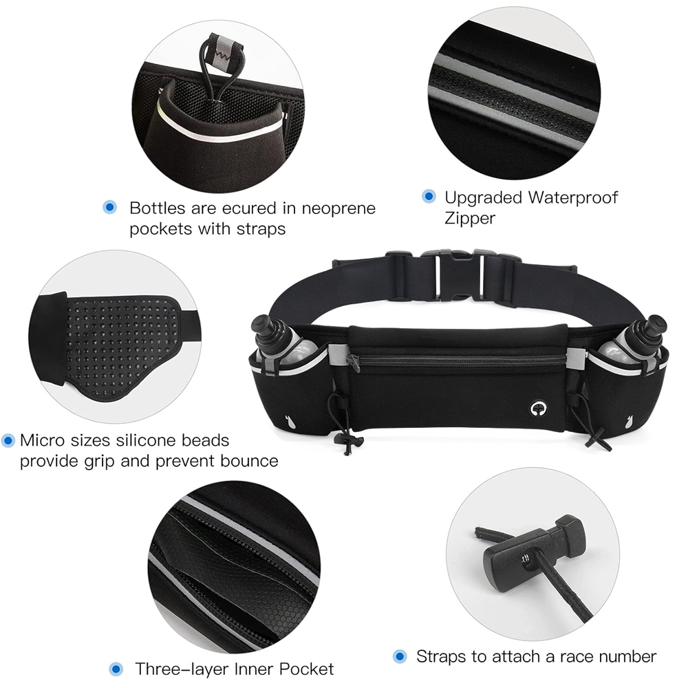 물병이 포함된 1PCS 러닝 벨트, 패니 팩은 7인치  - Running Gear Kit 리뷰 및 가격