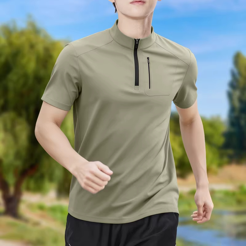 남성 하프집업 하이 스트레치 퀵 드라이 반팔 티셔츠 통 - Running Gear Winter 리뷰 및 가격