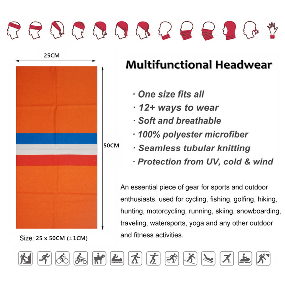 유럽 국가 얼굴 및 목 각반, 국기 반다나, 야외 머리 - Running Gear Headband 리뷰 및 가격
