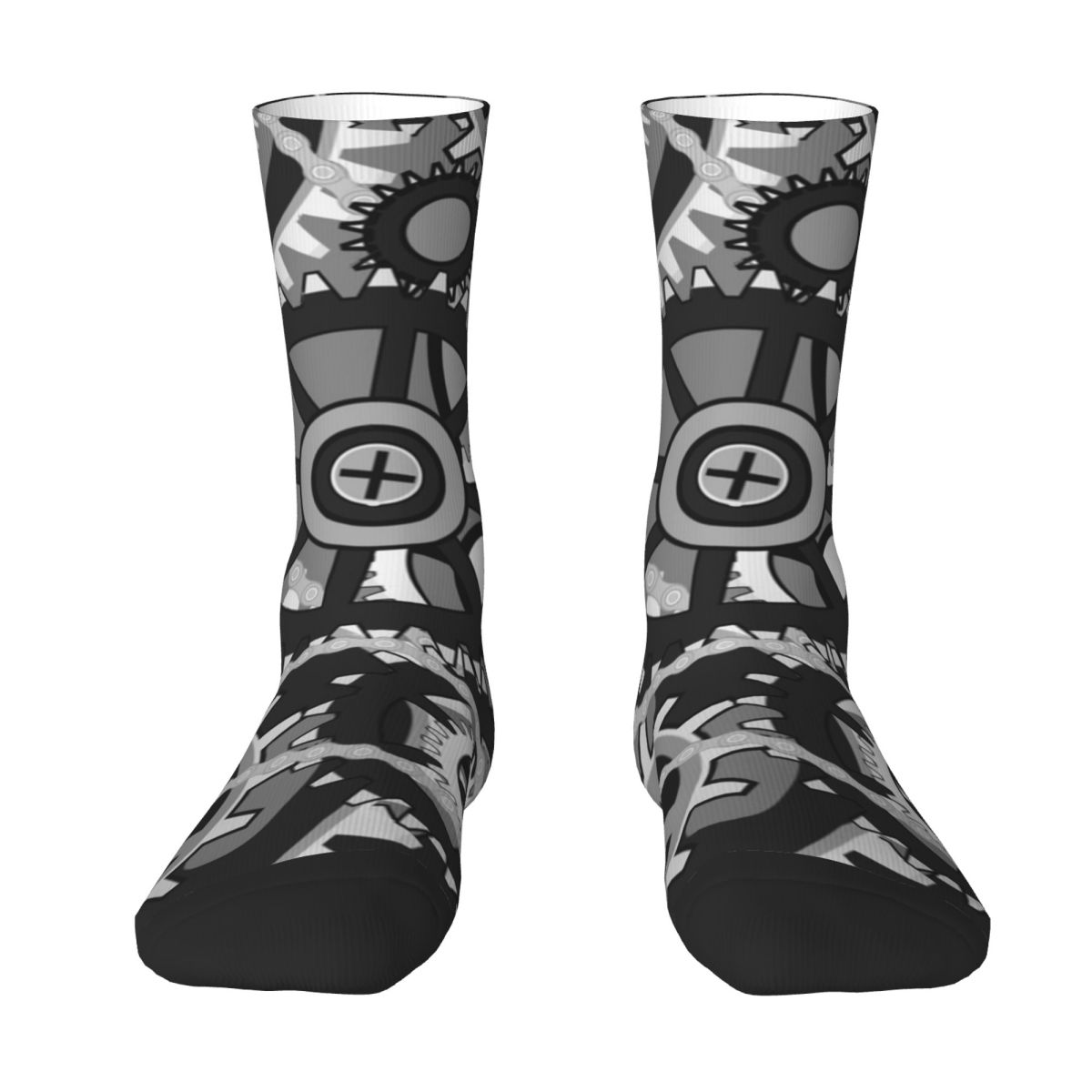 기어 빈티지 휠 스타킹 남성 프린트 산업 디자인 양말  - Running Gear Gifts For Women 리뷰 및 가격