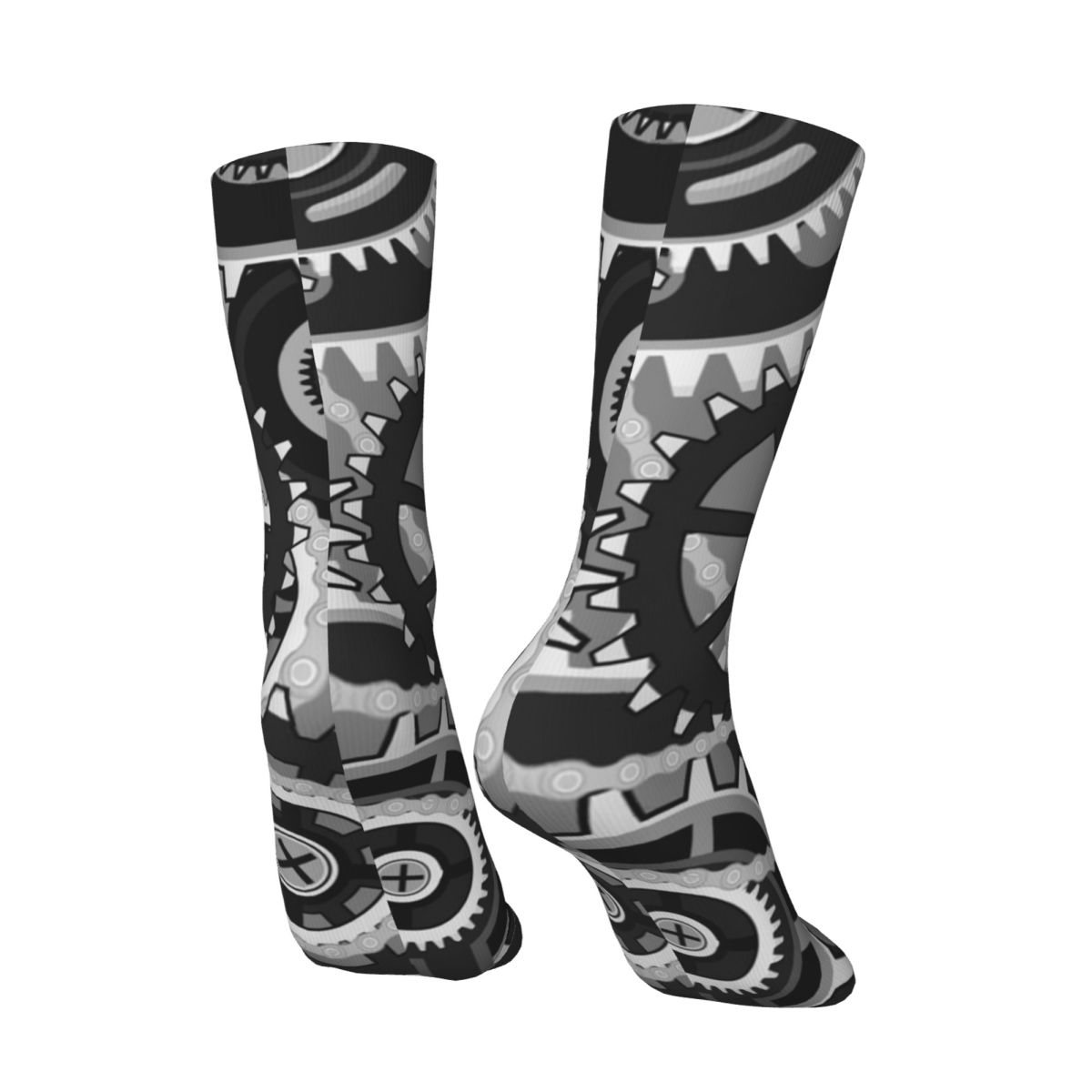 기어 빈티지 휠 스타킹 남성 프린트 산업 디자인 양말  - Running Gear Gifts For Women 리뷰 및 가격